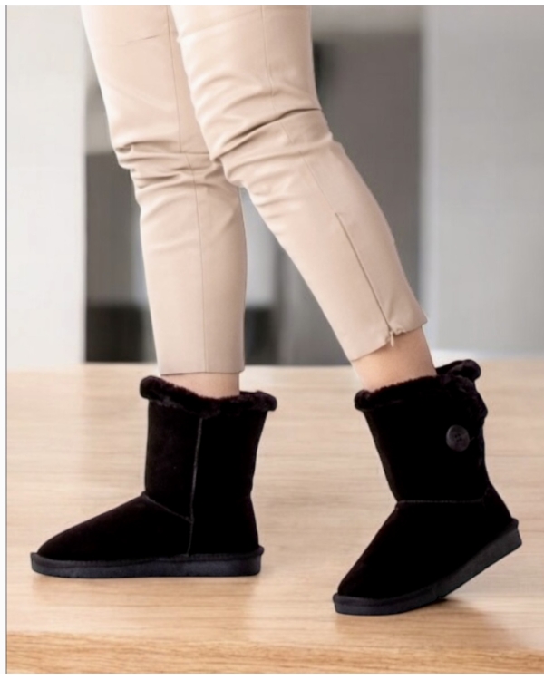 Cizme tip UG de dama Cassia Negre