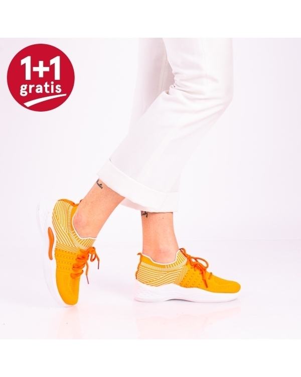 Pantofi Sport Dama Frinan Portocalii